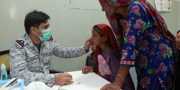 Pakistan Navy establishes free medical camps in Sindh, Balochistan