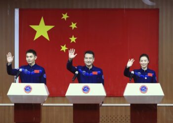 China unveils lineup for next space mission, including first female to  space station