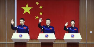 China unveils lineup for next space mission, including first female to  space station