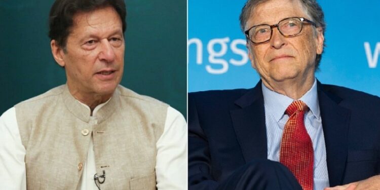 Pakistan Premier urges Bill Gates to help Afghan people