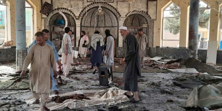 Heavy explosion in Afghanistan’s northern Kunduz province during Friday prayers