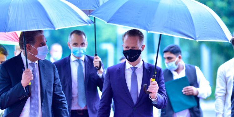 Foreign minister Denmark Jeppe Kofod official visit to Pakistan