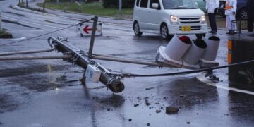 Strong quake of 5.9 magnitude shakes north-eastern japan