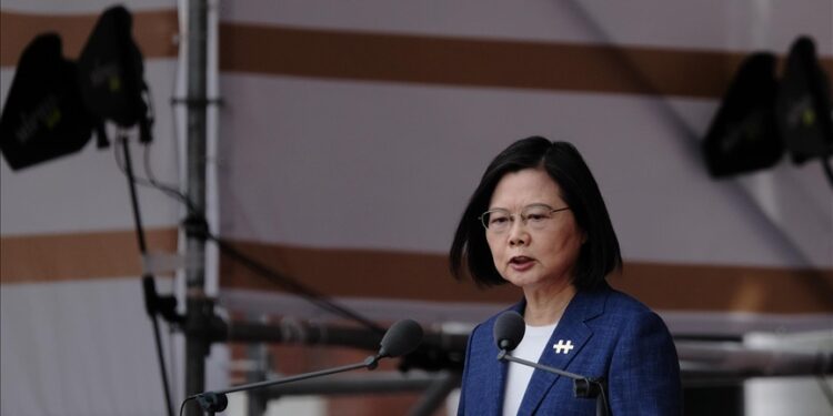 Taiwan’s president confirms presence of US troops on island