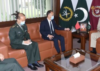 Chinese envoy, defence attache meet Pakistan’s COAS