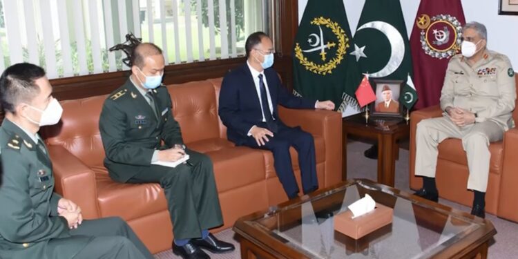 Chinese envoy, defence attache meet Pakistan’s COAS