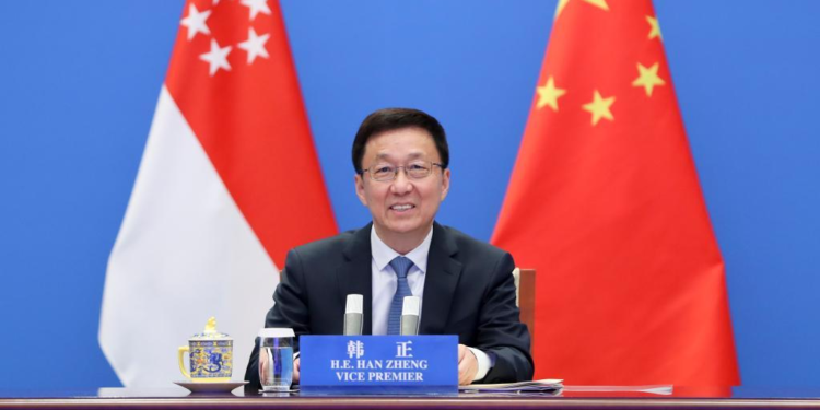 China pledges to enhance ties with Singapore, says Chinese vice Premier
