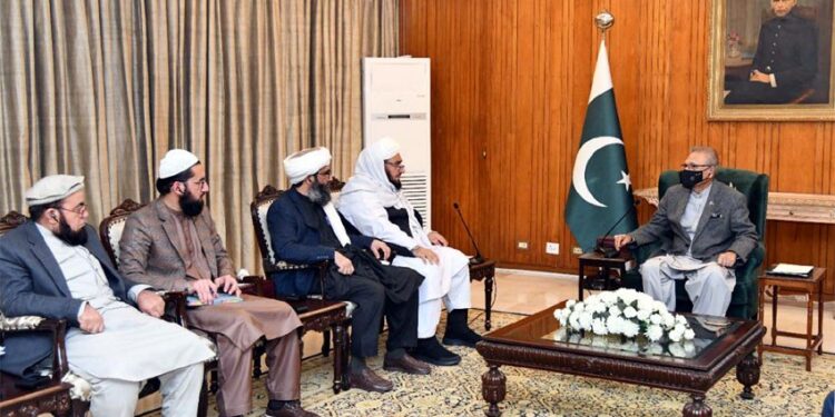 Pakistan assists Afghanistan in education sector, Alvi says