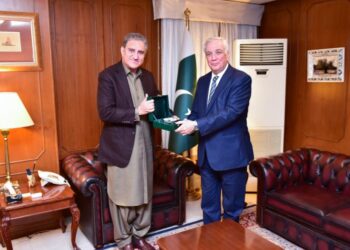 Pakistan FM Qureshi expresses good wishes for out-going Greek Envoy Andreas Papastavrou