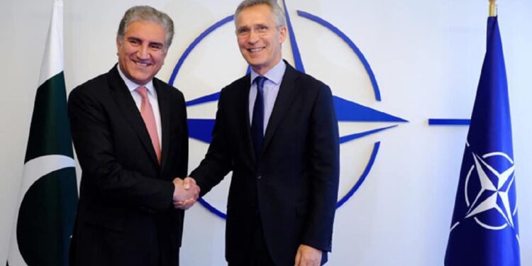 Pakistan Foreign Minister meets the NATO chief in Brussels