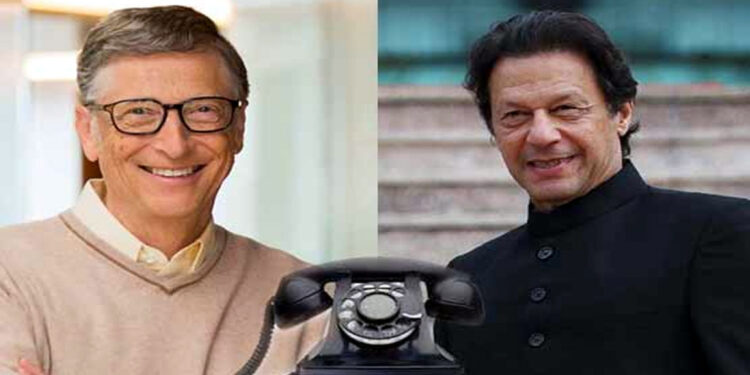 Pakistan’s PM Imran Khan discusses issues related to polio eradication with Bill Gates via Phone