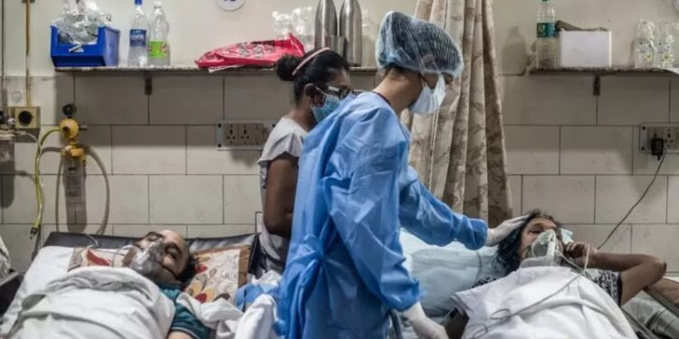 COVID-19 cases in India spike for fifth consecutive day