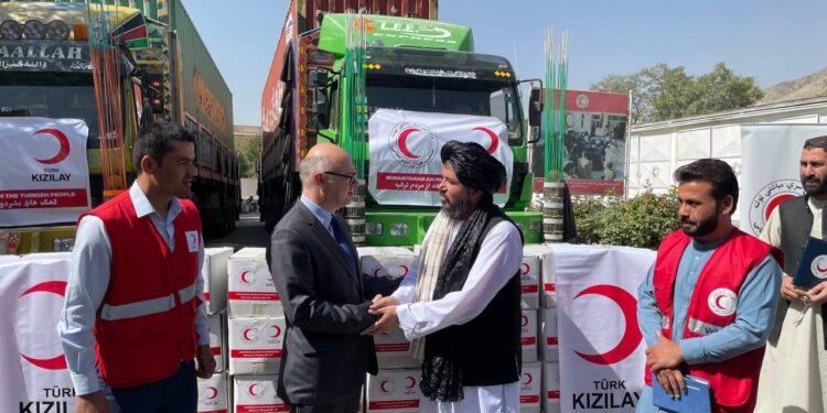 Turkey to send 700 tons of aid to Afghanistan
