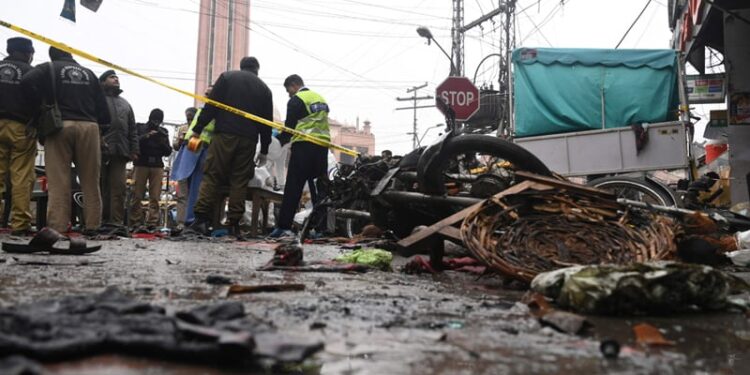 3 killed, 26 injured as blast rocks Lahore’s Anarkali Bazaar