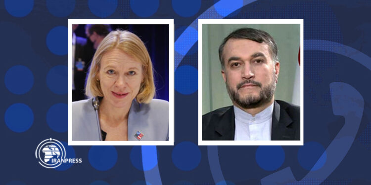 Iranian, Norwegian FMs discuss Vienna talks via telephone call