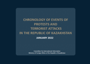 Kazakh President Kassym-Jomart Tokayev voices concern over foreign-trained terrorists’ involvement in the unrest