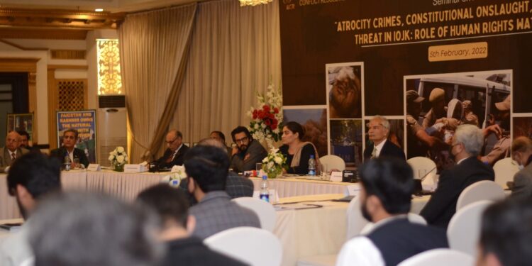 IICR, LFK organise international conference on atrocity crimes, constitutional onslaught, genocide in IOJK