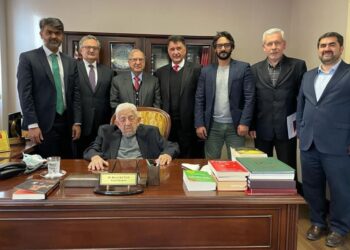 Kashmiri delegation visits the prestigious Turkish think-tank, ESAM