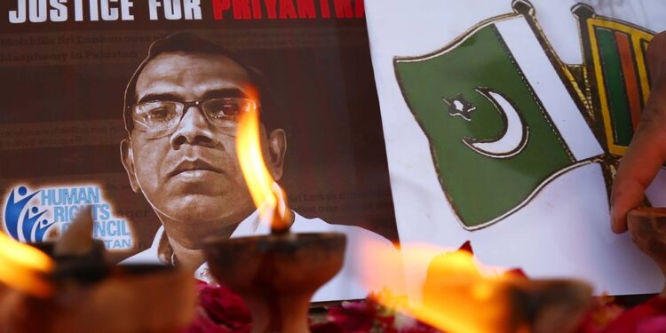 Pakistan: ATC awards death penalty to 6 accused in Priyantha Kumara murder case