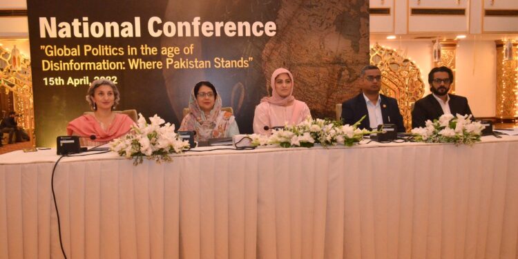 Pakistan should establish robust mechanism of state machinery to curb fake news and disinformation, experts assert at a National Conference