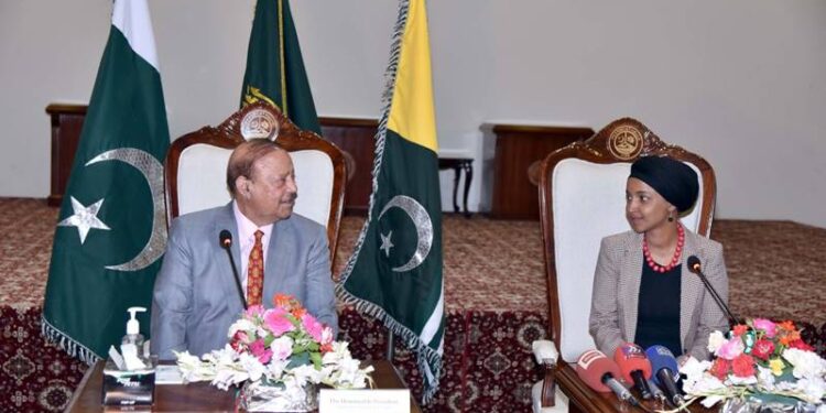 US Congresswoman Ilhan Omar assures to brief US Congress on situation in IOJK