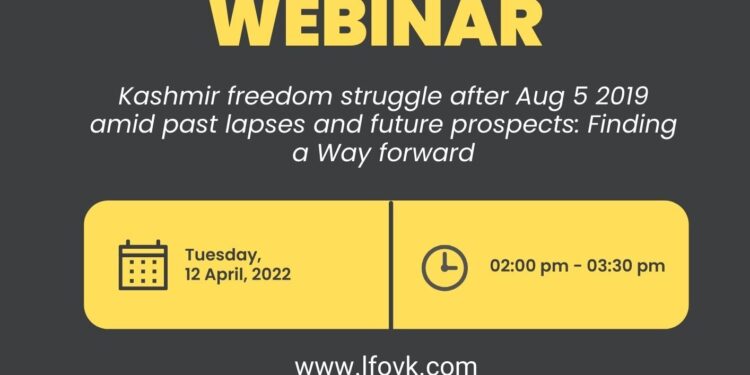 Advisory opinion should be sought over Kashmir from International Court of Justice, experts assert during a webinar