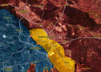Russian forces gain fire control over Lisichansk-Seversk road, last supply line for Ukranian forces in region