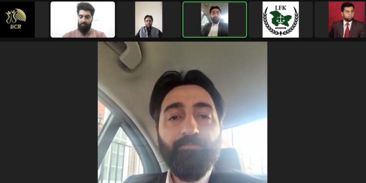 IICR, LFK organize a webinar to mark Kashmir’s Accession to Pakistan Day