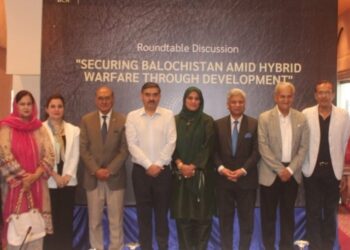 Balochistan a test case of hybrid warfare against Pakistan, experts assert during a round table on Balochistan security organized by IICR