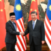 President Xi meets Malaysian PM