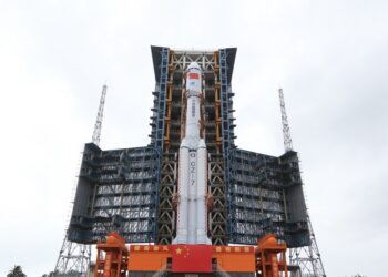 Carrier rocket for Tianzhou-6 cargo vessel reaches launch site￼