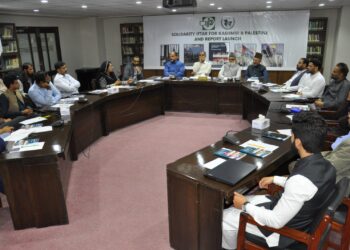 Kashmiris have every Right to Resist Indian Occupation, advocates Hurriyat Leadership at LFK-IPS Solidarity Event on Kashmir & Palestine