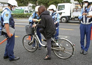 Bicycle accident rate hits record high in Japan