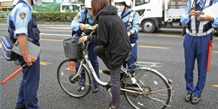 Bicycle accident rate hits record high in Japan