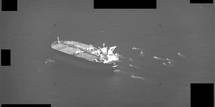 Second oil tanker in a week seized by Iran in Gulf, US Navy says