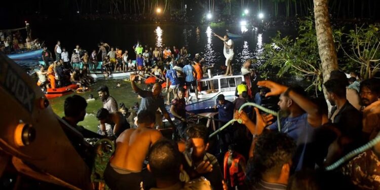 At least 22 dead after tourist boat capsizes in India’s Kerala