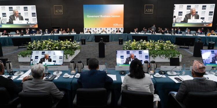 ADB Board’s annual meeting from Tuesday