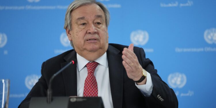 UN chief calls for upholding promise to protect civilians caught in conflict