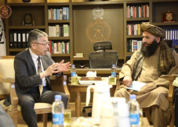 Deputy Defense Minister Meets Japan Special Envoy for Afghanistan