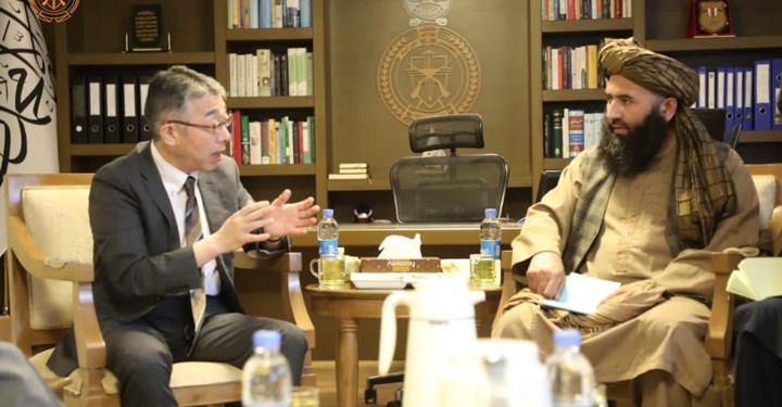 Deputy Defense Minister Meets Japan Special Envoy for Afghanistan