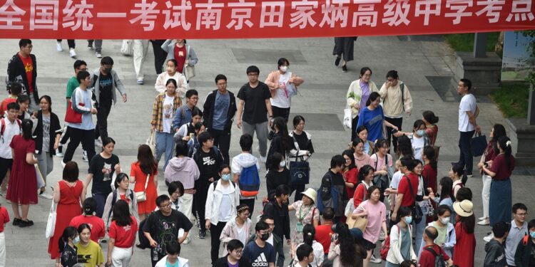 China’s largest Gaokao begins with 12.91 million candidates
