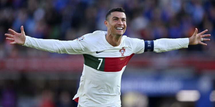 Ronaldo gives Portugal late win on 200th international appearance
