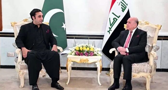 FM Bilawal hopeful of stronger Pakistan-Iraq cooperation in future
