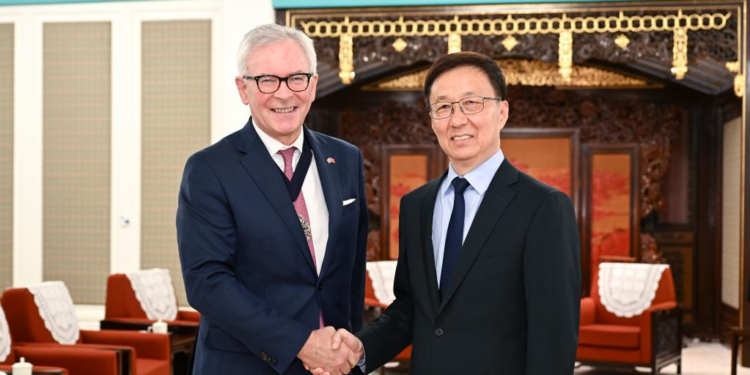 Chinese vice president meets City of London mayor