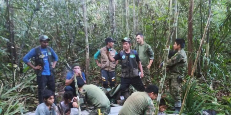 ‘Children of the bush,’ lost 40 days in Colombian Amazon, found alive