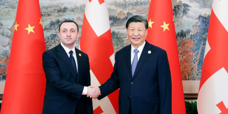 Chinese premier meets with Georgian PM