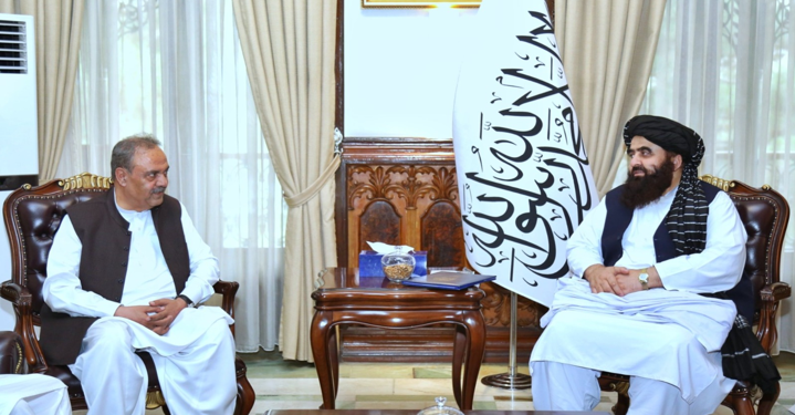 FM Muttaqi Meets Pakistan New Special Envoy for Afghanistan