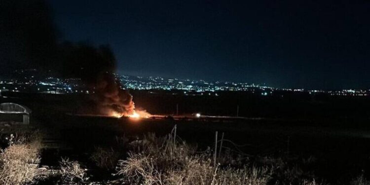 Three Palestinians killed as Israeli drones strike West Bank city