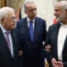 Erdogan meets Palestinian president, Hamas leader in Ankara