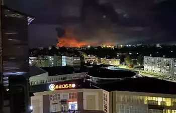 Kyiv targeted by ‘most powerful’ aerial attack since spring